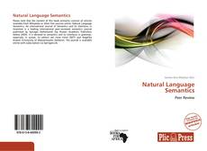 Обложка Natural Language Semantics