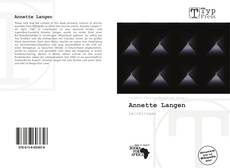 Buchcover von Annette Langen