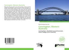 Capa do livro de Cannington, Western Australia 