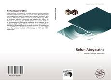 Capa do livro de Rohan Abeyaratne 