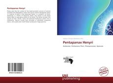 Pentapanax Henyri的封面