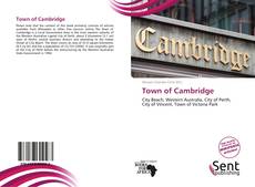 Capa do livro de Town of Cambridge 