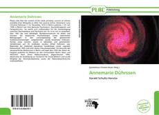 Capa do livro de Annemarie Dührssen 