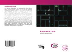 Buchcover von Annemarie Hase