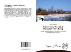 Bookcover of Wawrowice, Warmian-Masurian Voivodeship