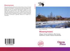 Bookcover of Wawrzynowo