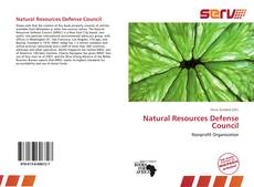 Bookcover of Natural Resources Defense Council