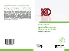 Copertina di Natural Resources Research Institute