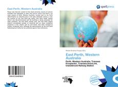 Bookcover of East Perth, Western Australia