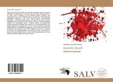 Buchcover von Annette Dasch