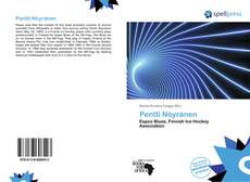 Buchcover von Pentti Nöyränen