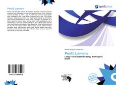 Portada del libro de Pentti Lammio