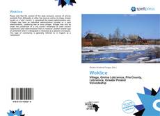 Bookcover of Weklice