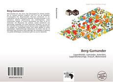 Buchcover von Berg-Gamander