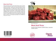 Portada del libro de Meat And Three