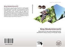 Buchcover von Berg (Niederösterreich)