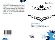 Bookcover of Otto I of Olomouc