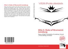 Capa do livro de Otto II, Duke of Brunswick-Lüneburg 