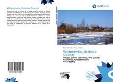 Portada del libro de Wilamówko, Ostróda County