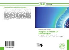 Bookcover of People'S Concord Of Montenegro