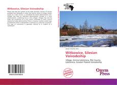 Portada del libro de Witkowice, Silesian Voivodeship