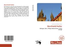 Bookcover of Berchtold Haller