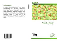 Portada del libro de Annette Kaiser