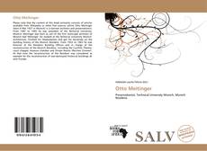 Capa do livro de Otto Meitinger 