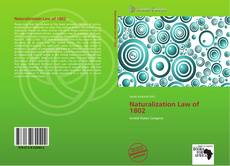 Copertina di Naturalization Law of 1802