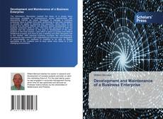 Buchcover von Development and Maintenance of a Business Enterprise