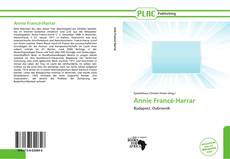 Capa do livro de Annie Francé-Harrar 