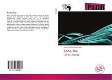 Bookcover of Rohr, Inc.