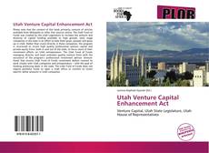 Capa do livro de Utah Venture Capital Enhancement Act 