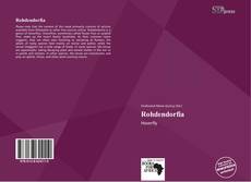 Portada del libro de Rohdendorfia