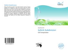 Capa do livro de Selkirk Subdivision 