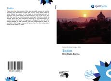 Bookcover of Tedim