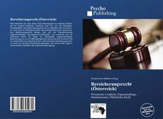 Buchcover von Bereicherungsrecht (Österreich)