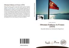 Portada del libro de Ottoman Embassy to France (1533)