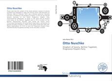 Bookcover of Otto Nuschke