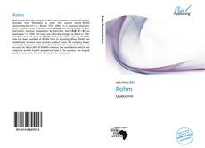 Bookcover of Rohm