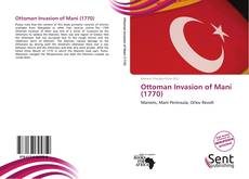 Portada del libro de Ottoman Invasion of Mani (1770)