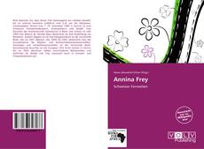 Capa do livro de Annina Frey 