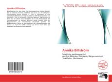 Couverture de Annika Billström