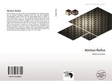 Buchcover von Annius Rufus