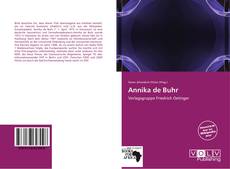 Capa do livro de Annika de Buhr 