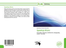 Buchcover von Spodnje Blato