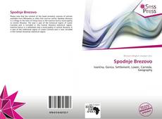 Portada del libro de Spodnje Brezovo