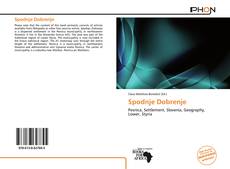 Bookcover of Spodnje Dobrenje