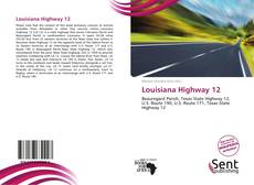 Louisiana Highway 12 kitap kapağı