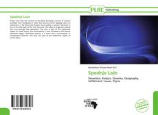 Bookcover of Spodnje Laže